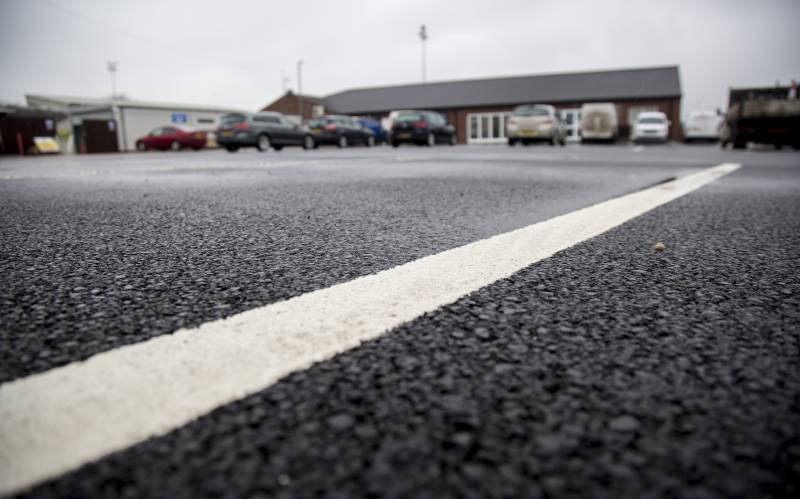 Tarmac Ultifastpave car park surface