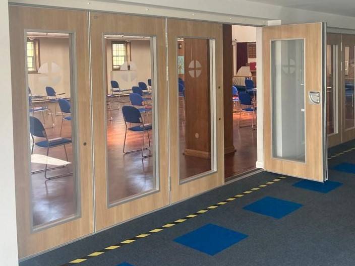 Orpington church - Sliding Folding Partitions