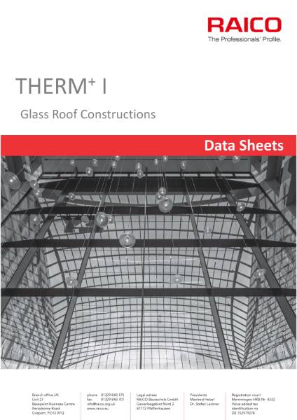 THERM+ Roof Glazing Systems