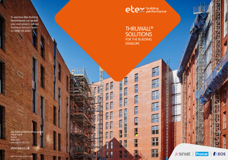 Siniat Thruwall® Brochure - design solutions for the building envelope