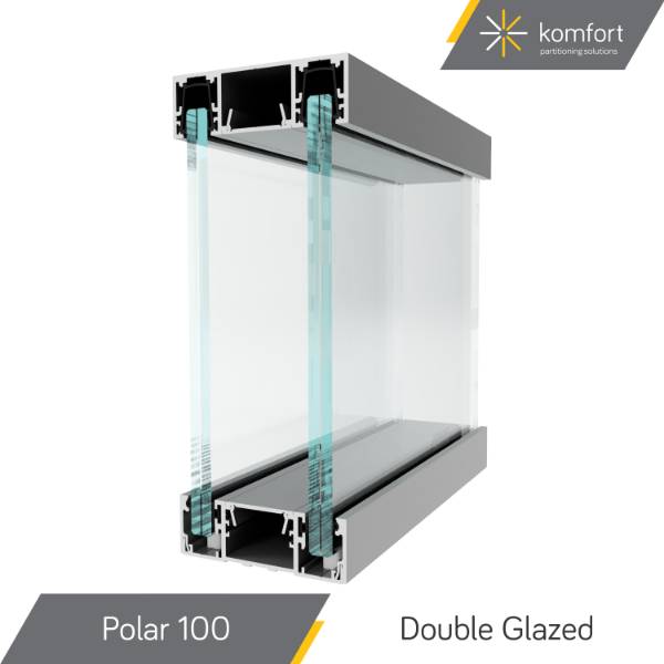 Komfort | Polar 100 | Double Glazed Partitioning