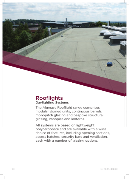 Alumasc Rooflights Brochure