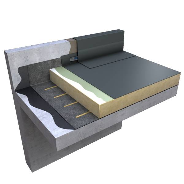 Ecoflex® ADH Warm Roof Adhered Single Ply System