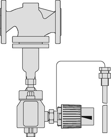 2 Port Temperature Hi-Limit (Slamshut) Safety Valve - Flanged 2212 - Safety Temperature Limiter