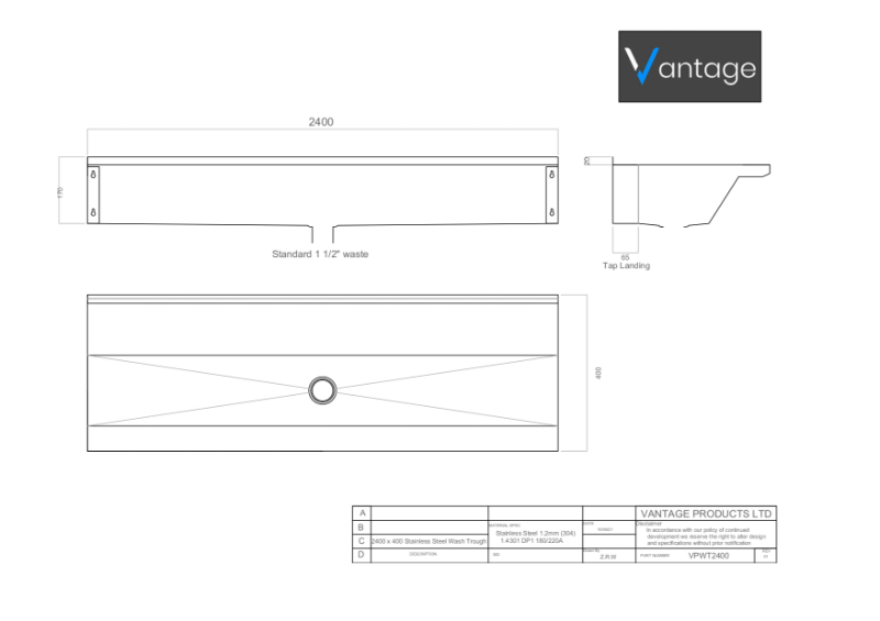 Drawing - VPWT2400