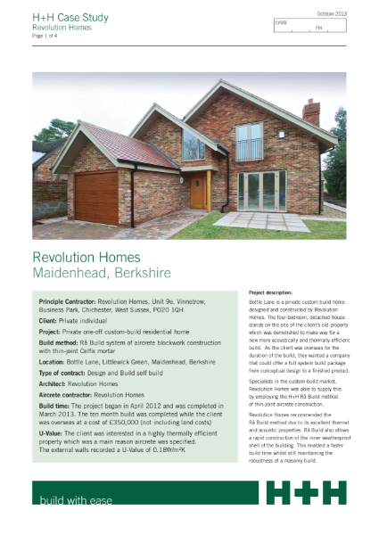 Revolution Homes, Berkshire