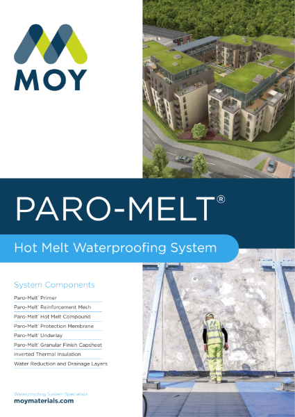 MOY Paro-Melt Hot Melt Waterproofing Brochure