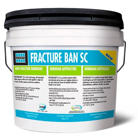 FRACTURE BAN® SC - Tile, Stone Anti-Fracture Membrane