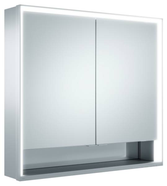 Bathroom Mirror Cabinet - (2 Door) with Lighting - Recessed & Wall Mounted options - ROYAL LUMOS