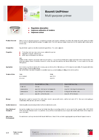 Baumit UniPrimer PDS