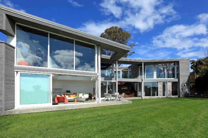 Stunning Large Accoya Windows and Doors in New Zealand Home