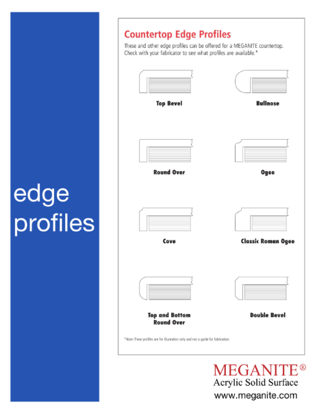 Fabrication Recommendations_Edge Profile Options