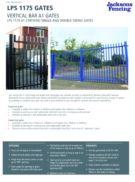 LPS 1175 GATES Datasheet