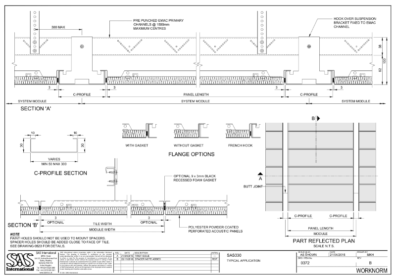 SAS330 - Typical Application