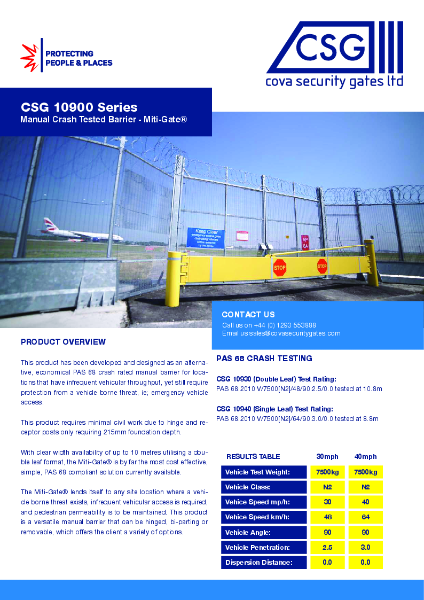 CSG 10930 Double Miti-Gate