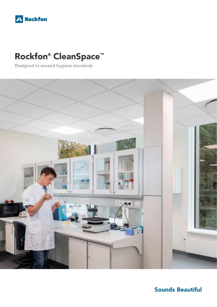 Rockfon CleanSpace product guide