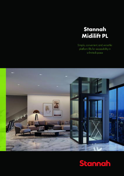 Stannah Midilift PL platform lift brochure