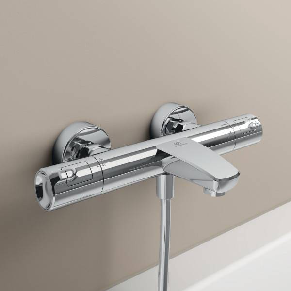 Ceratherm T50 Exposed Thermostatic Wall Mounted Bath Shower Mixer Pack