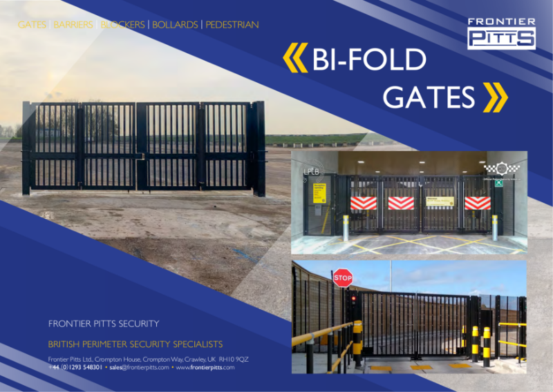 Frontier Pitts Bi-folding Gate