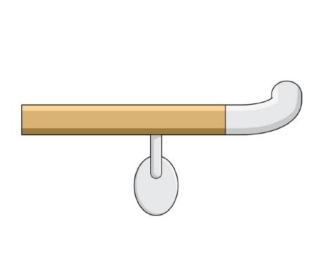 THR450 Timber Handrail