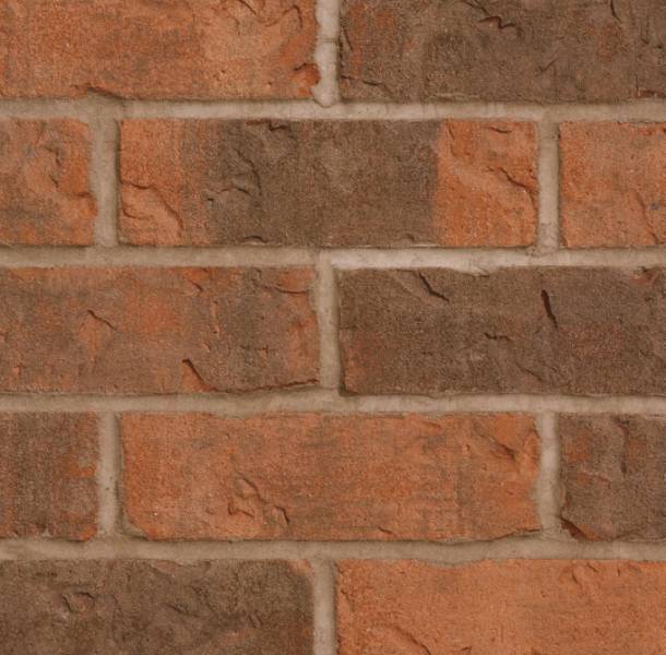 Tumbled Rose Multi - Clay Brick