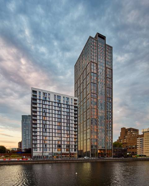 The Lexington, Liverpool, featuring Reynaers CW 65-EF curtain wall