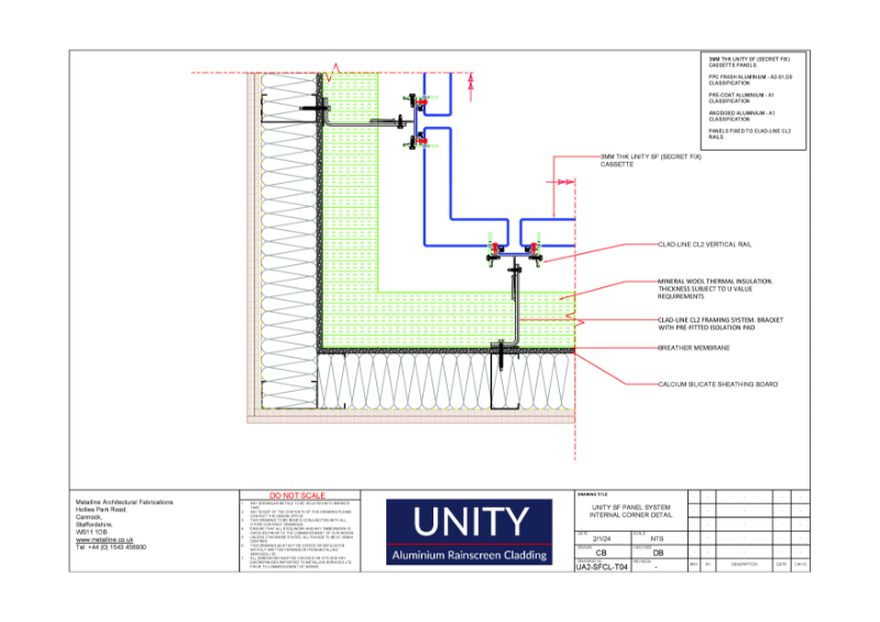Unity A2 SF-04 Technical Drawing