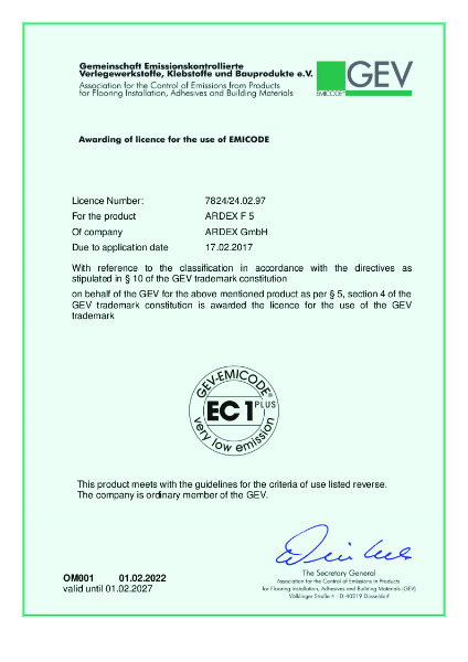 GEV-EMICODE® EC1 PLUS