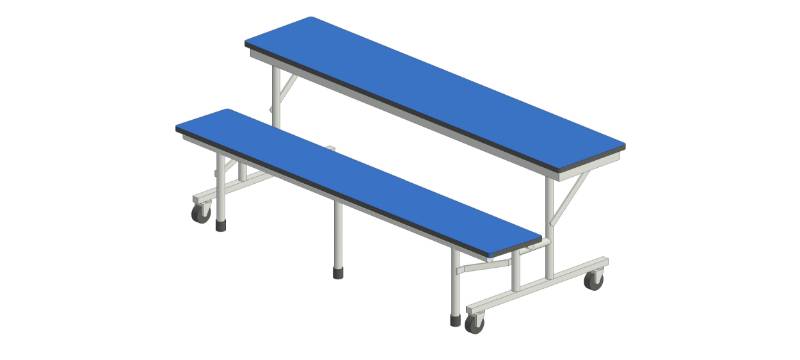 ConverTable 3 Way - Length 1830 mm - Mobile Tables