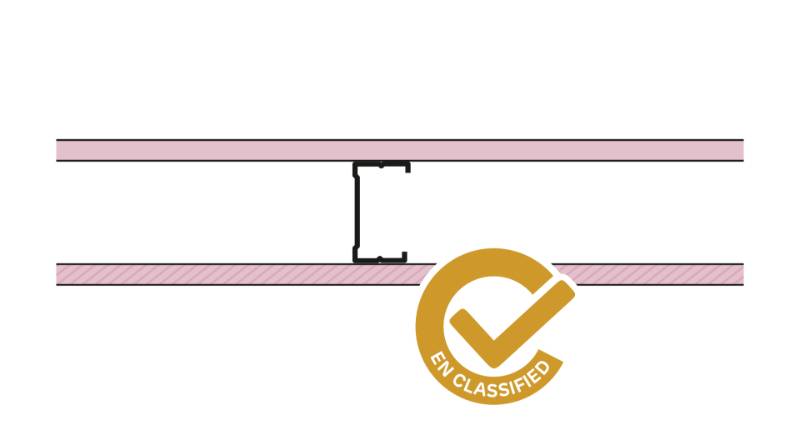 Siniat Single Frame Metal Stud Partition CS70R-15F#15FMR - Metal Stud Partitioning