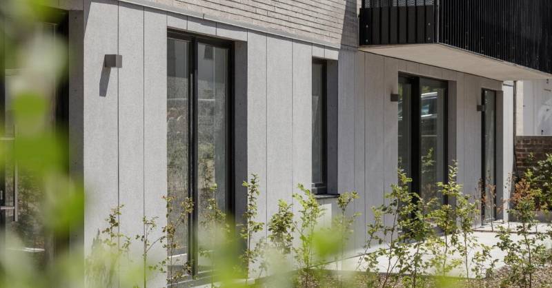 Apartment building Wemmel featuring EQUITONE facade materials