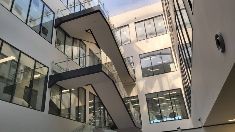 Orbis OS211 Glass Balustrades at Imperial College, London
