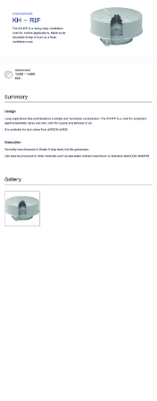 KH – R1F - Data Sheet