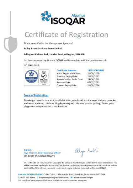 BSFG - ISO 9001:2015 (07.2023)