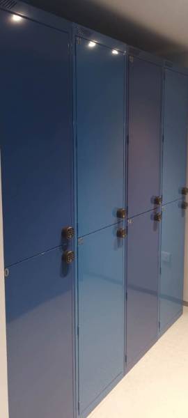 Bespoke Metal Lockers at Tenaris