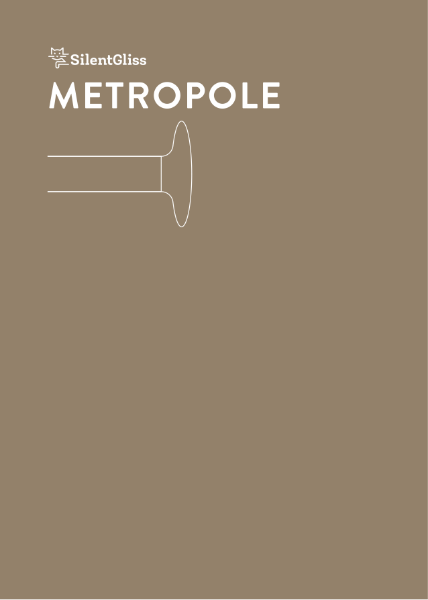 Silent Gliss Metropole Curtain Poles Brochure