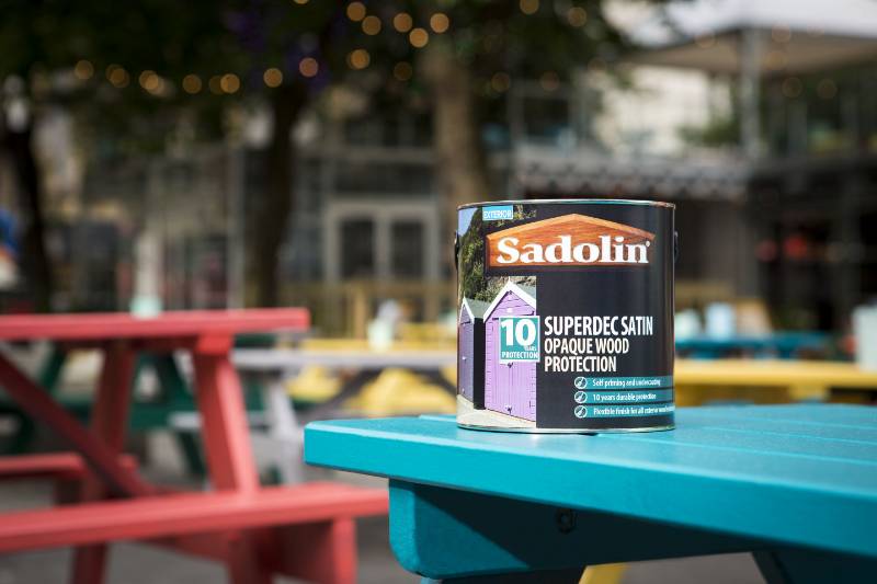 Sadolin Superdec champions the personality of colour at Manchester International Festival