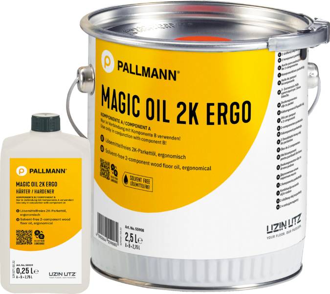 PALLMANN Magic Oil 2K Original Wood Flooring Oil - Wood Floor Oil-Wax Combination