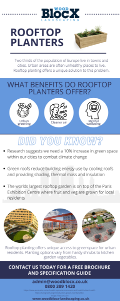 Rooftop Planters Infographic
