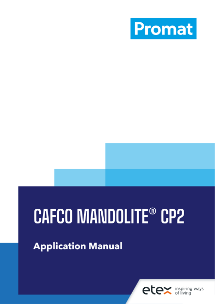 Promat Mandolite CP2 Application Guide