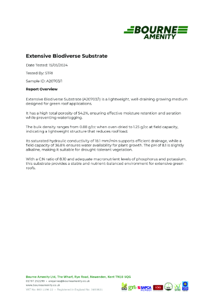 Extensive Biodiverse Substrate