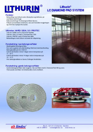 Lindec Lithurin Pad 2023