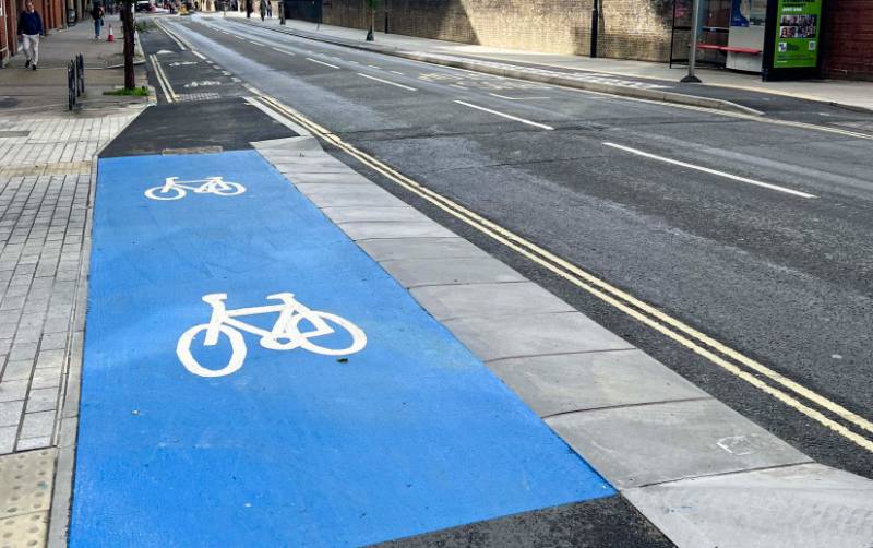 BRADSTONE Dutch Entrance Kerb - Active Travel Kerb