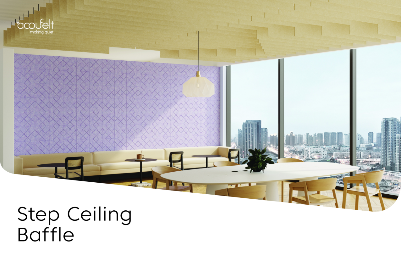 Step Ceiling Baffle