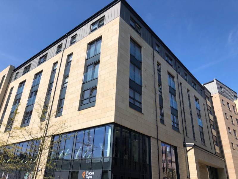 Stone Cladding The Engine Yard, Edinburgh Sandstone AlterEgo