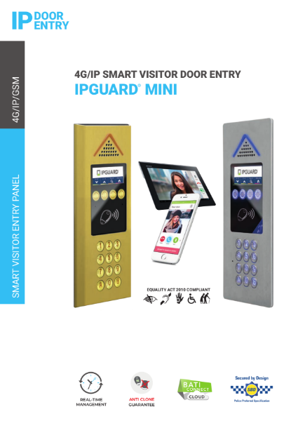 IPGUARD MINI 4G/GSM Smart Visitor Door Entry & Access Control System