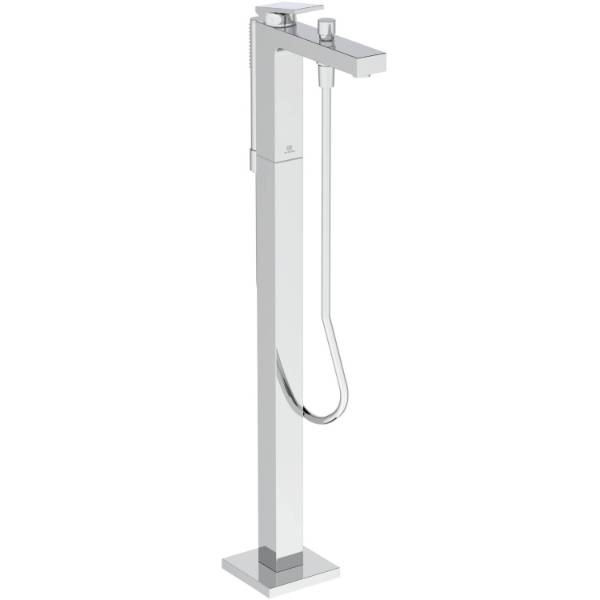 Ideal Standard Extra Single Lever Freestanding Bath Shower Mixer with Shower Set