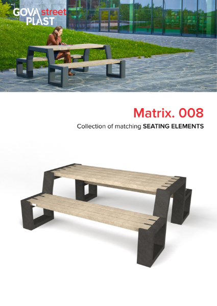 Matrix 08 Picnic Table Data Sheet