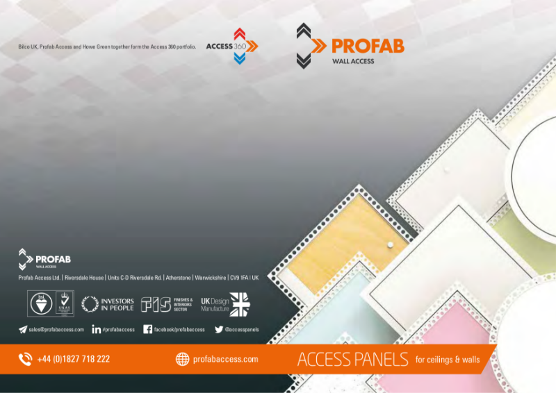 Profab Access Panels Brochure