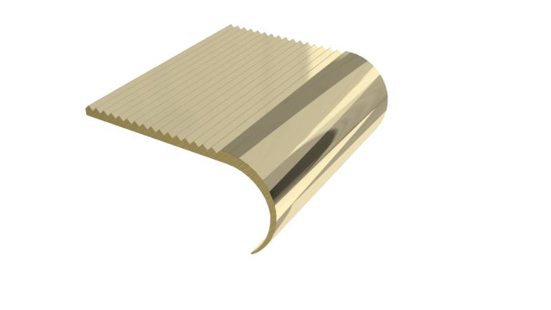 BN90 Brass Stair Nosings - Stair Nosings